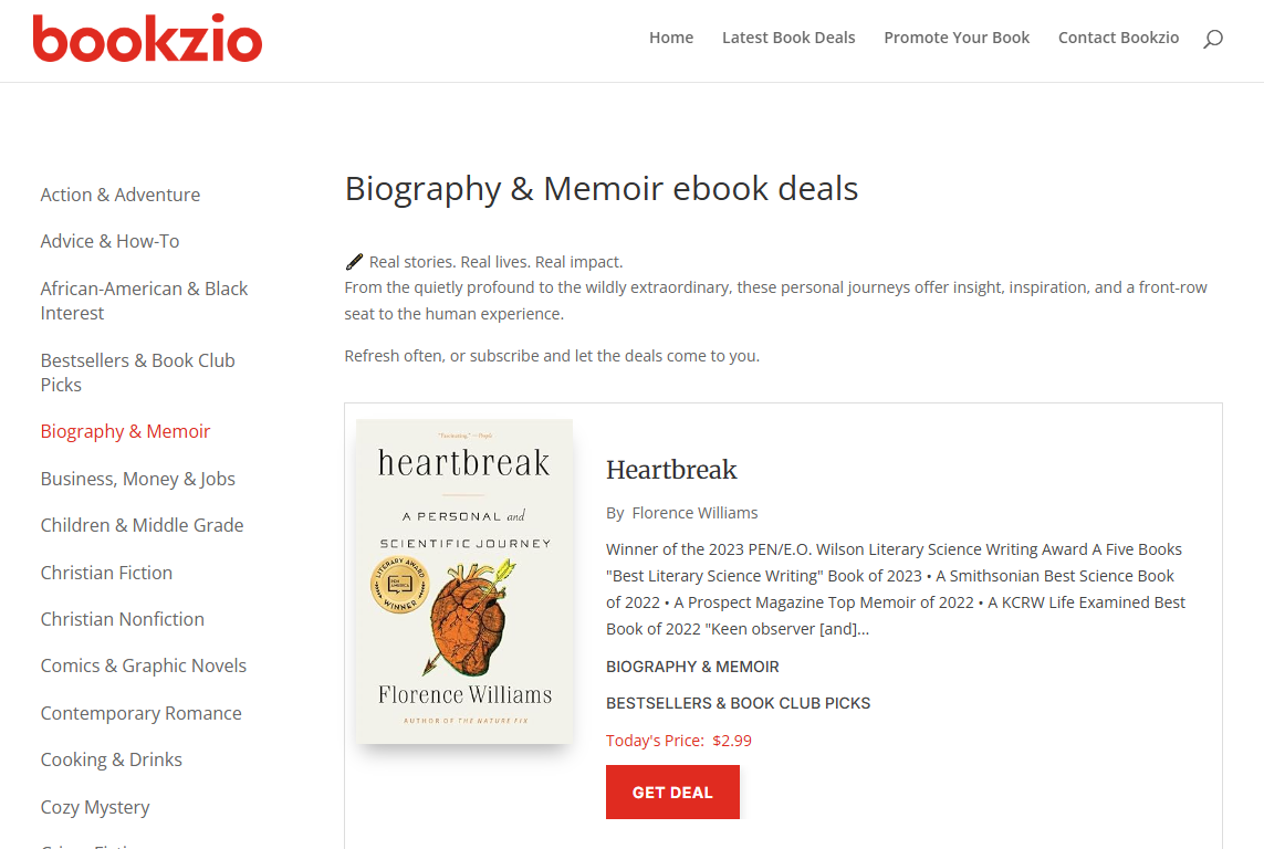 Bookzio - Biography Gardein Protein International logo