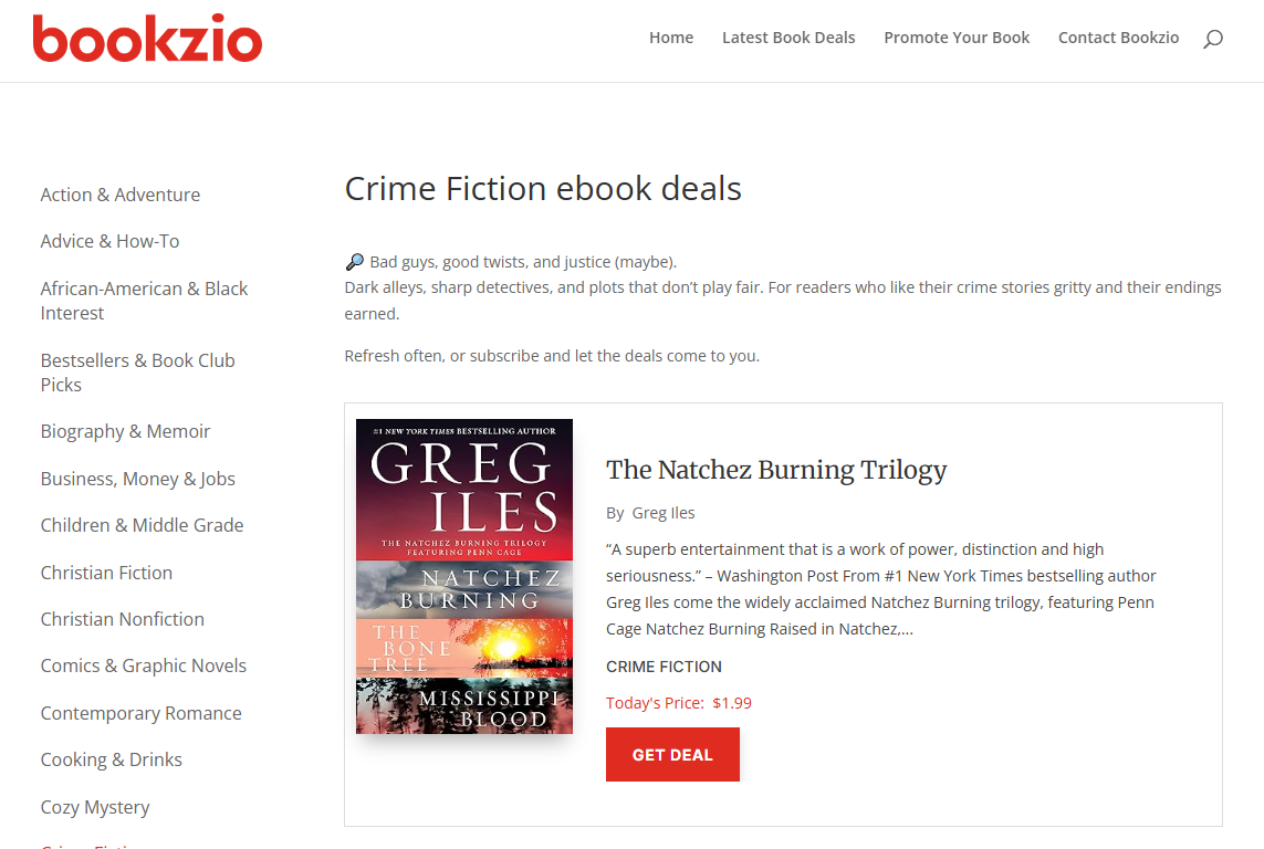 Bookzio - Crime Gardein Protein International logo