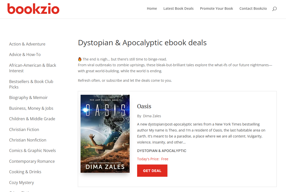 Bookzio - Dystopian Gardein Protein International logo