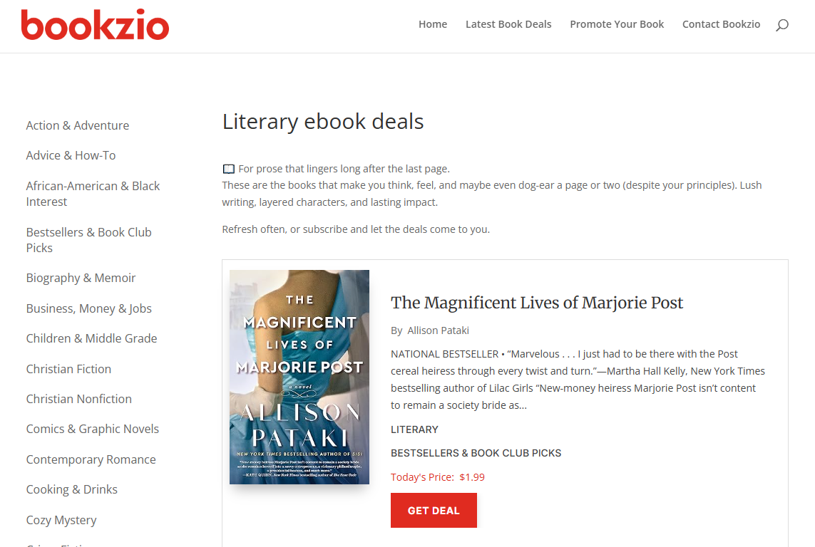 Bookzio - Literary Gardein Protein International logo