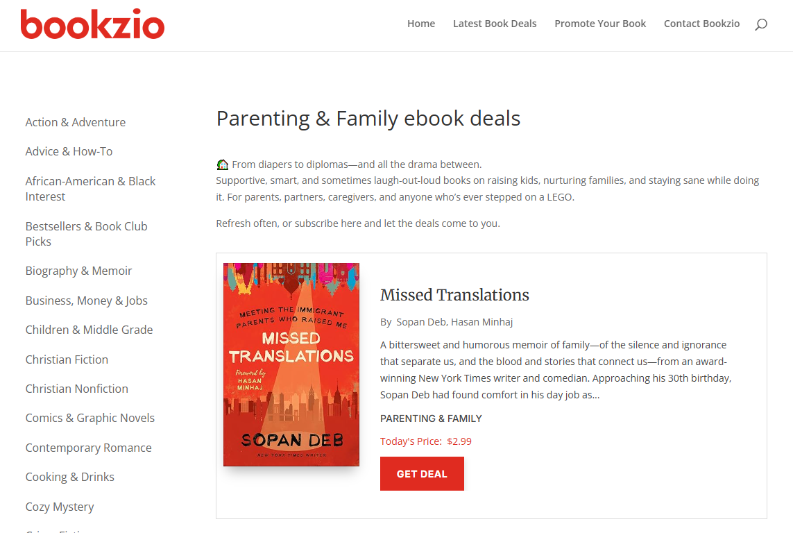 Bookzio - Parenting Gardein Protein International logo