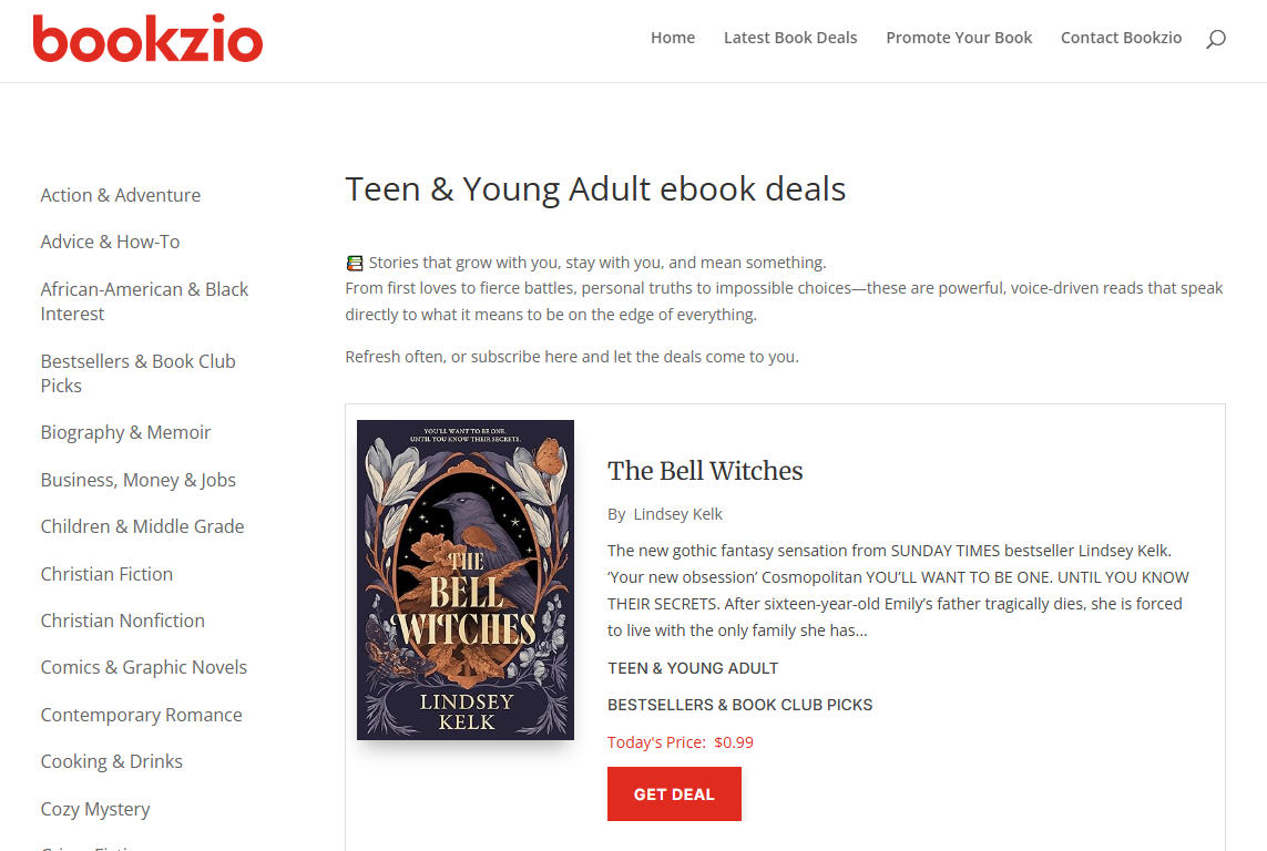 Bookzio - Teen Gardein Protein International logo