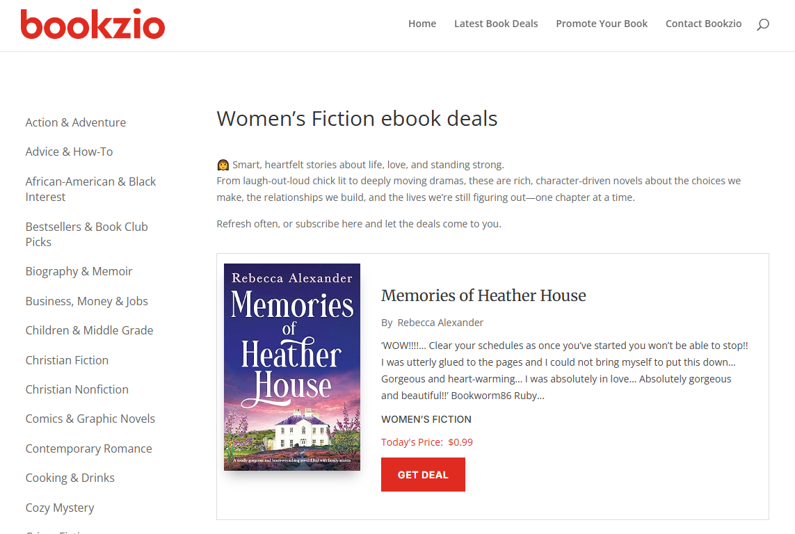 Bookzio - Women Gardein Protein International logo